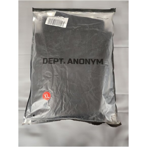 NWT Mens Dept*Anonym XL Black Trousers / 32" Waist / Adjustable Cuff Pants - Picture 10 of 10